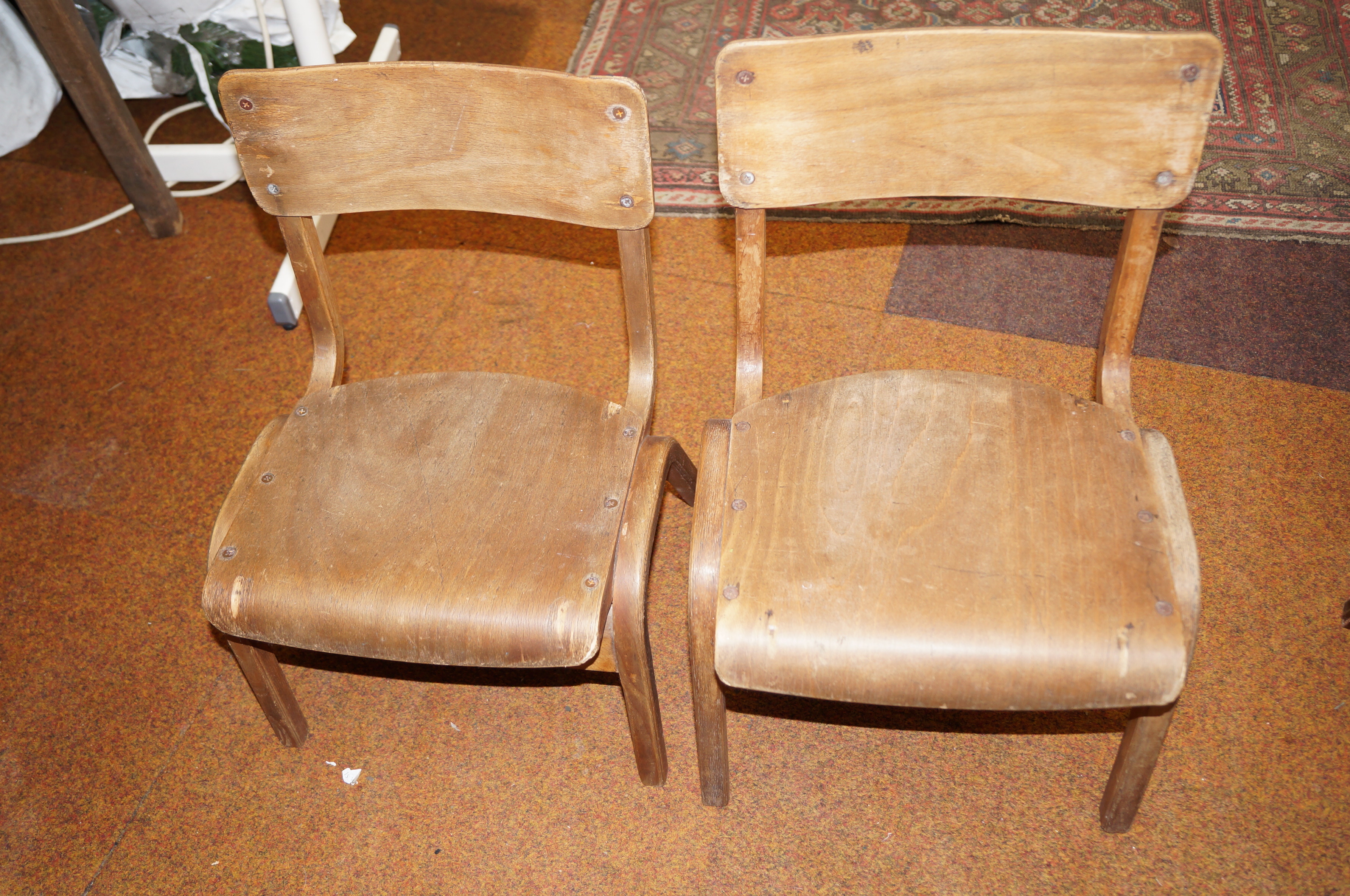 2 child's chairs