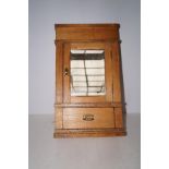 A 19th Century pine hanging cupboard, probably Wel