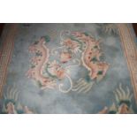 Modern dragon rug. Measurements 150cm x 90cm