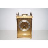 Junghans Quartz Brass mantel clock