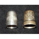 2 old thimbles