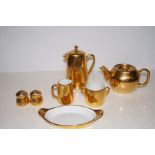 Gilt Royal Worcester Tea Set