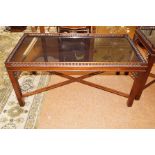 Very good quality gallery coffee table