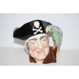 Royal Doulton Toby Jug D6335 'Long John Silver'