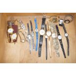 Collection of wristwatches recommended for spares