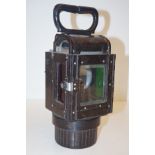 Vintage, German railroad lantern.