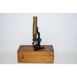 Vintage microscope