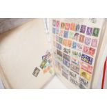 A collection of world stamps