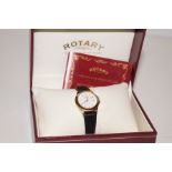 Ladies rotary wristwatch with box