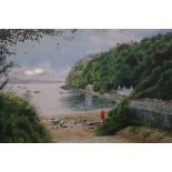 Original watercolour by David Graves called Llanbe