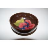 small moorcroft pin dish diameter 8cm