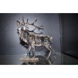 Swarvoski Crystal reindeer 14cm high