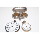 pocket watch, fob watch and sovereign holder