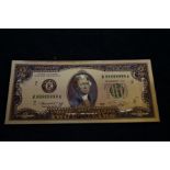 99.9% Gold Foil $2 bill