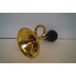 Reproduction brass car horn