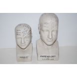 2 Phrenology Heads