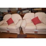 2 two seater sofas