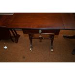 Small one drawer hall table