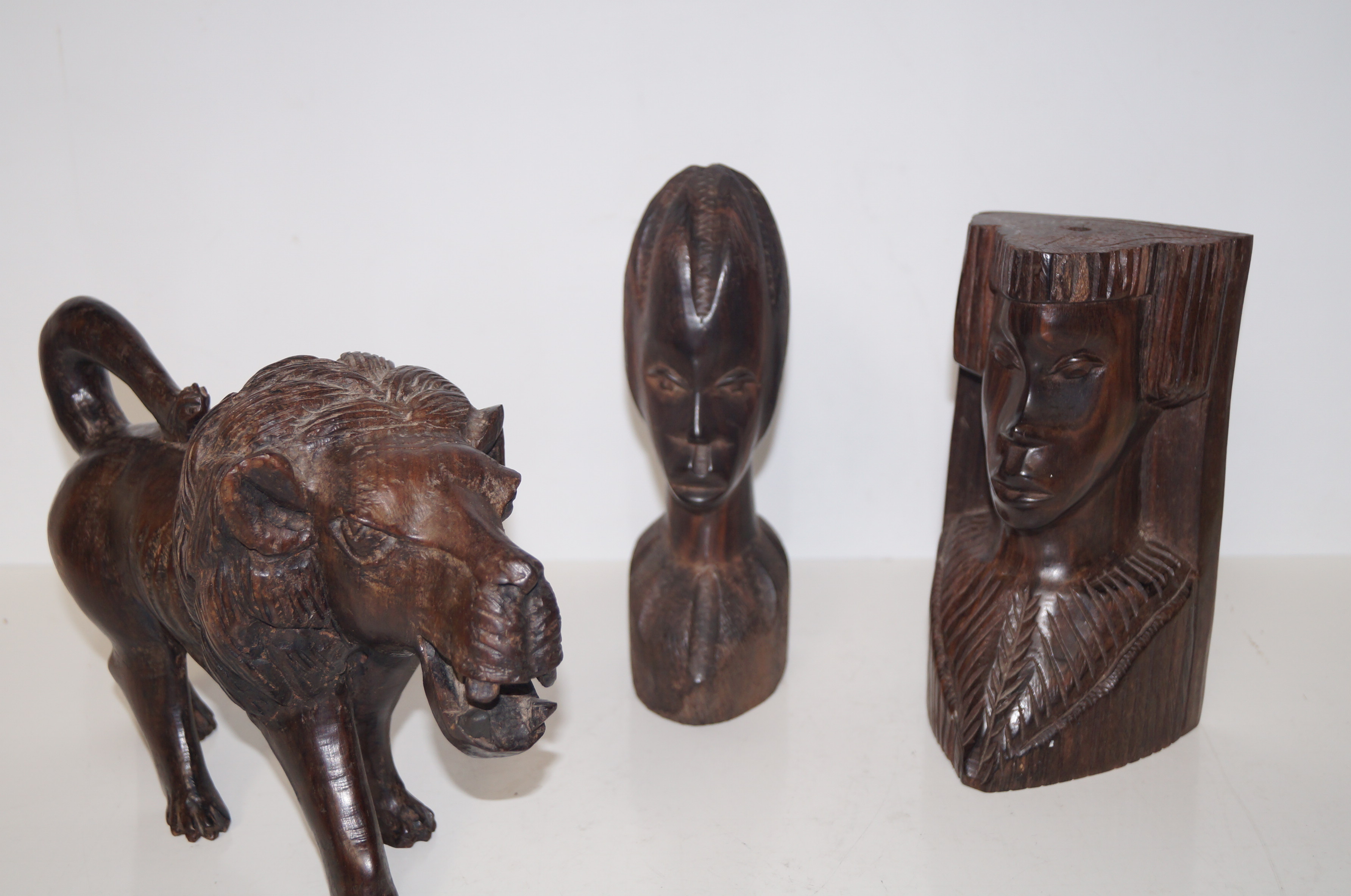 3 African Ethnic Carvings