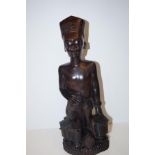 Carved African wooden figure. Height 44cm