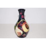 Moorcroft Queens Choice Vase. Height 14cm