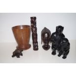 5 African Ethnic Carvings
