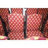 74 good quality banquet chairs with covers not pic