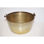 Victorian brass jam pan