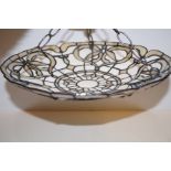 Tiffany style ceiling light shade, diameter 35cm