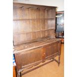 A large oak welsh dresser