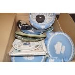 Good collection of Wedgwood jasperware to include