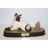 Beswick "watch it" cat and mouse