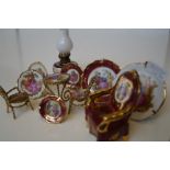 Group of Limoges miniature items