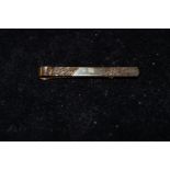 9ct gold tie pin 2 grams