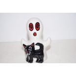 Lorna Bailey Ghost Cat, height 13cm