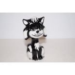 Lorna Bailey Doza Cat, height 13cm