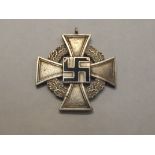 Medal depicting Imperial Cross and Swastika