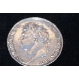 1821 silver coin