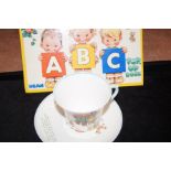 Mabel Lucie Atwell for Shelley nursery ware duo, t