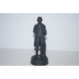 Wedgewood, black basalt figure of a man. Height-22