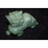 Jade carving, of a dragon