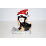 Lorna Bailey, cat sledging Height-13cm