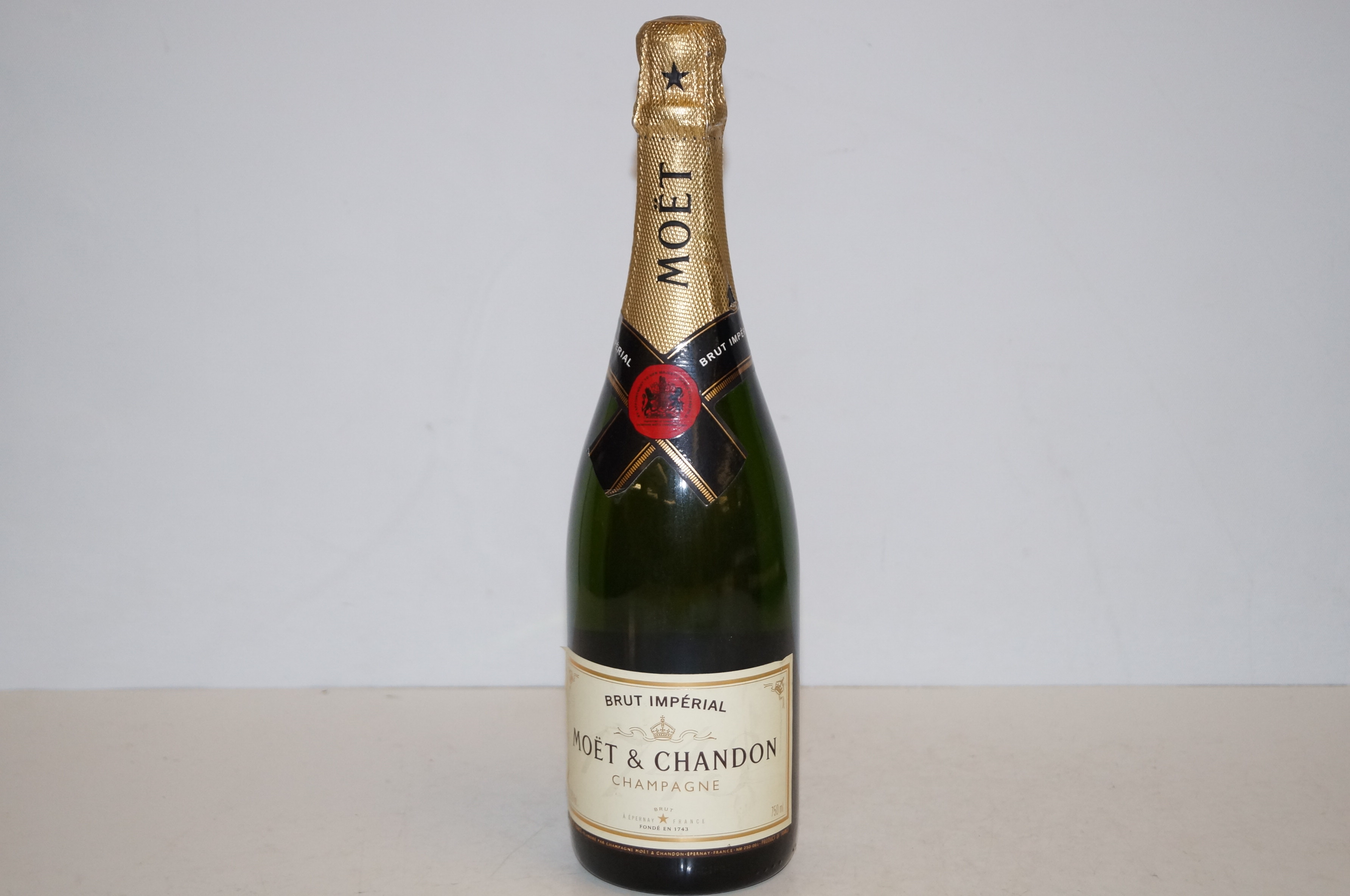 Bottle of Moet & Chandon champagne