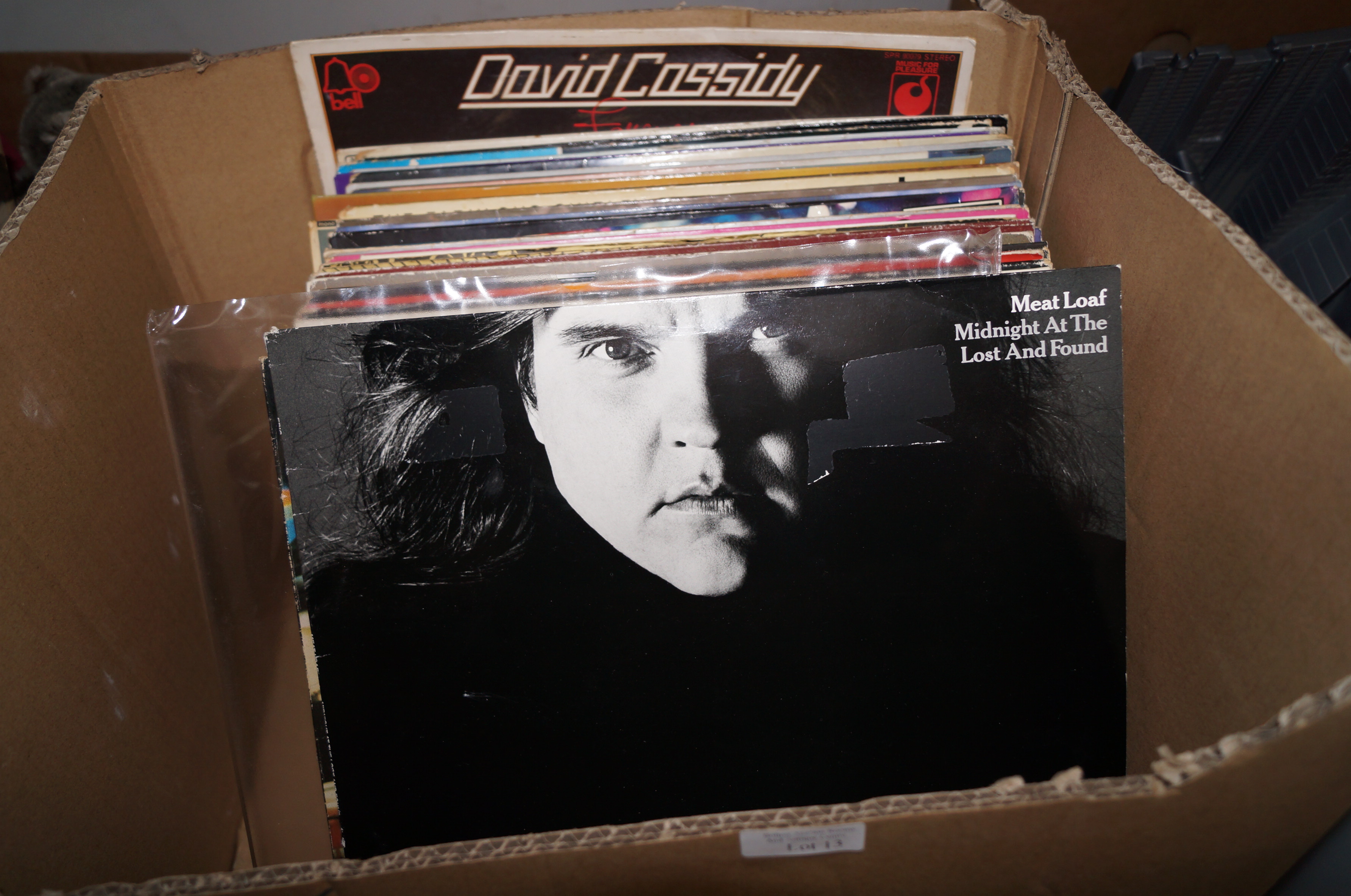 A collection of various 12" LP's