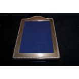 Silver hallmarked photo frame