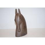 Anette Edmark, bust of a horse Height-28cm