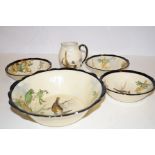 Five items of Royal Doulton series ware