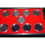 A collection of 50 pence coins Beatrix Potter Mr J