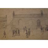 Laurence Stephen Lowry - Attributed to Laurence Stephen Lowry Pencil Sketc