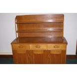 Ercol dresser of small proportion, incorporating t